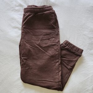 Gymshark Brown Rest Day Sweatpants Relaxed Fit - Medium
